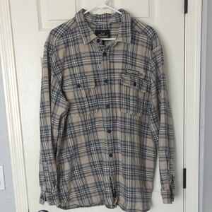 Thorogood Men's Heavyweight Brushed Flannel Shirt Plaid